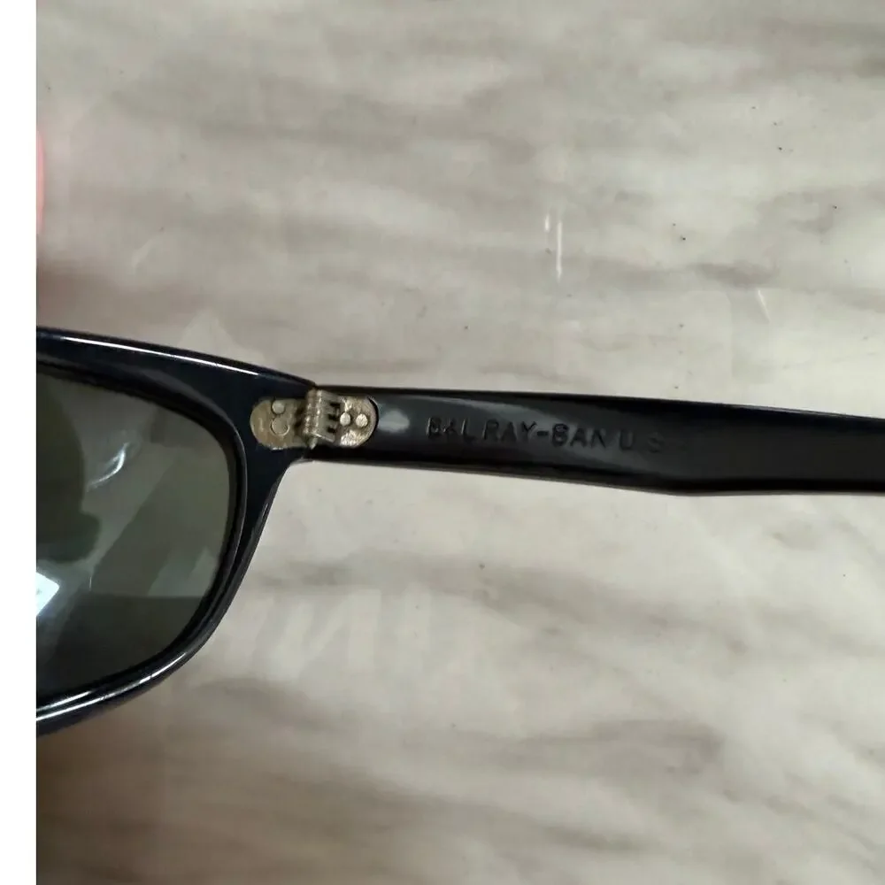 Vintage Ray-Ban Balorama Black Sunglasses (Clint Eastwood, Dirty Harry)